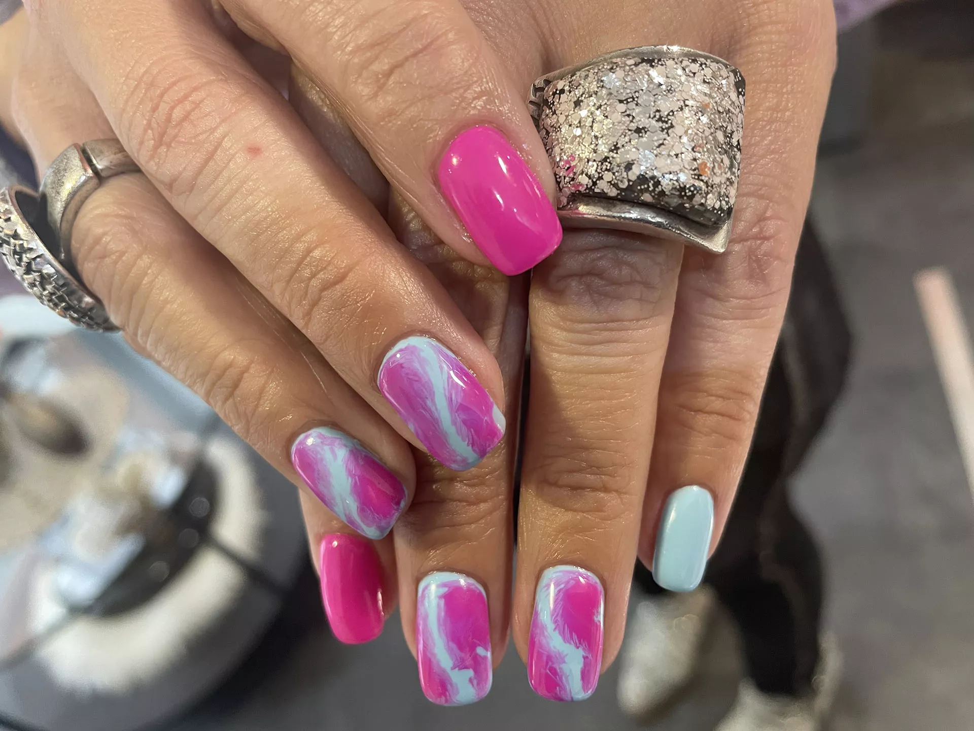 esmaltado semipermanente